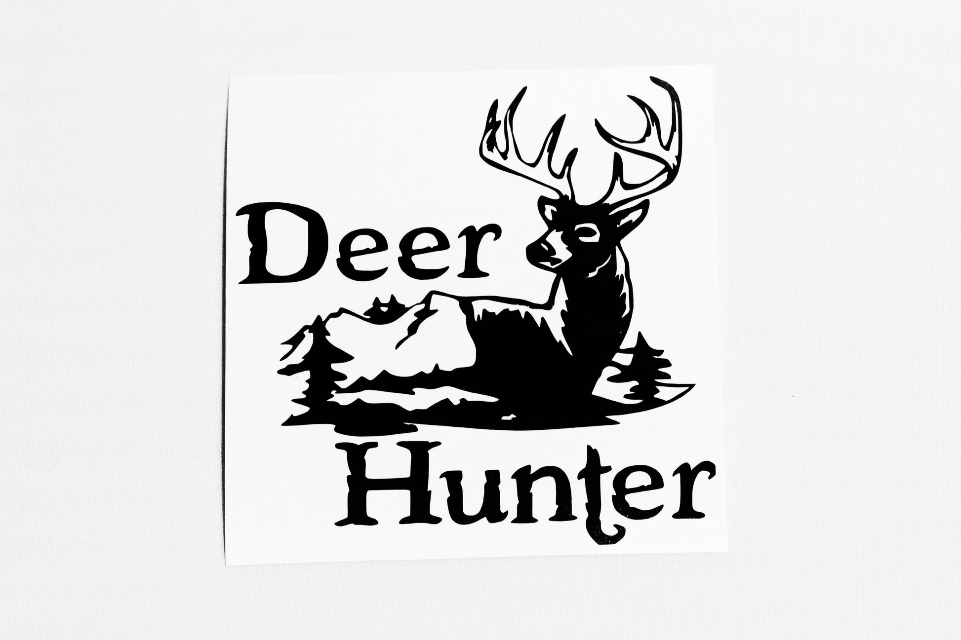 Deer Hunter Hunting Car Bumper Sticker Wall Vinyl Decal - klmarket.uk