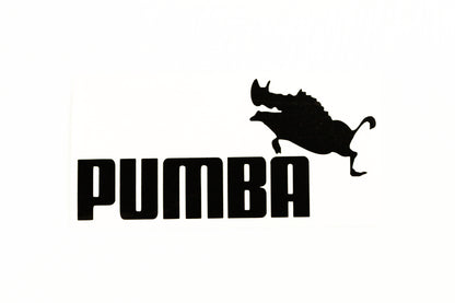 Pumba Funny Car Bumper Sticker Vinyl Decal