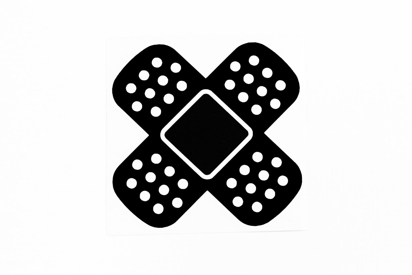 Funny Plaster Car Dent Cover Repair Sticker Vinyl Decal