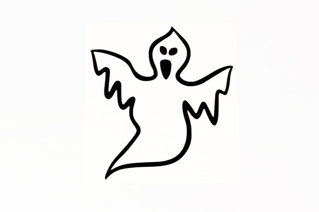 Ghost Funny Car Bumper Sticker - klmarket.uk