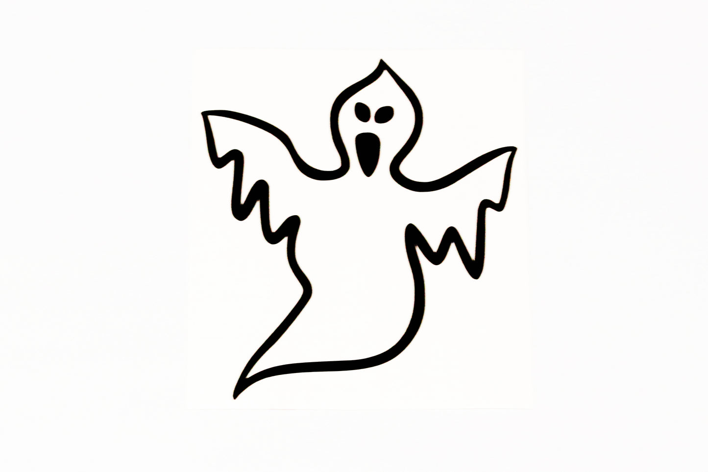 Ghost Funny Car Bumper Sticker - klmarket.uk
