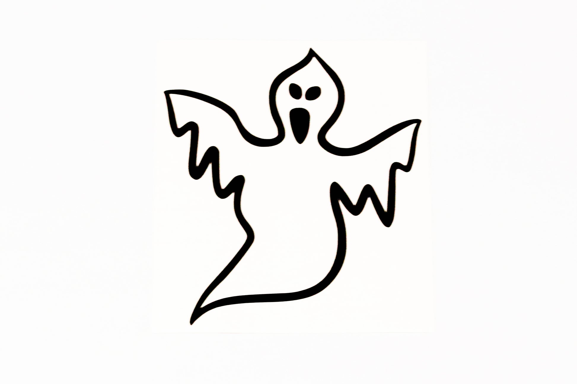 Ghost Funny Car Bumper Sticker - klmarket.uk