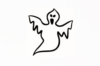Ghost Funny Car Bumper Sticker - klmarket.uk