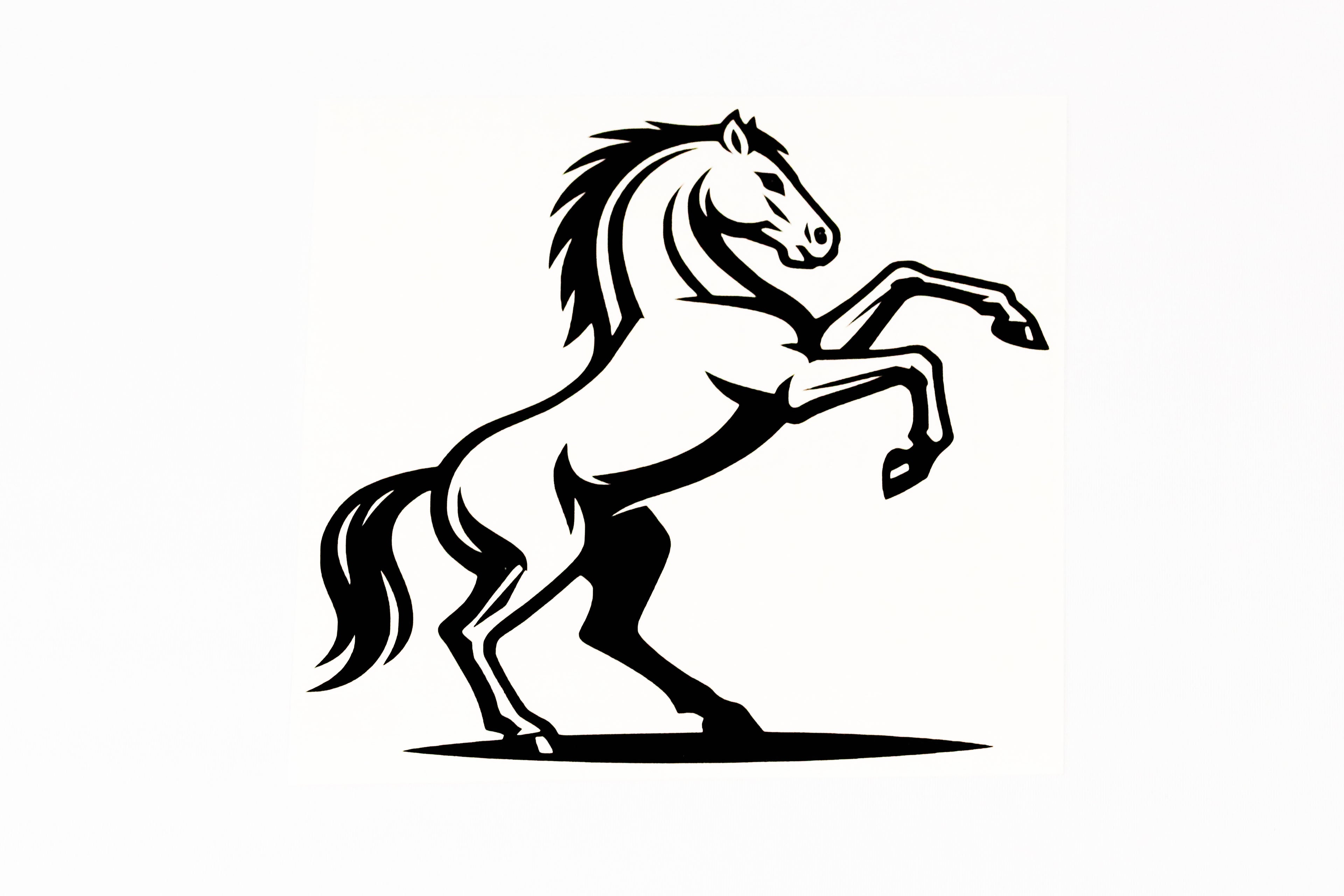 Horse Wall Laptop Car Van Trailer Sticker - Bumper Window Vinyl Decal #6 - klmarket.uk