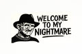 Freddy Krueger Welcome To My Nightmare Funny Car Sticker Bumper Vinyl Decal - klmarket.uk