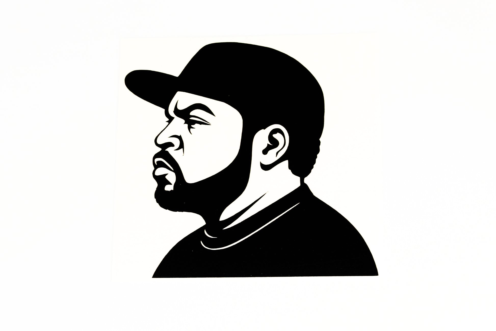 Ice Cube (O'Shea Jackson Sr) Rapper Car Sticker Bumper Vinyl Decal #1 - klmarket.uk