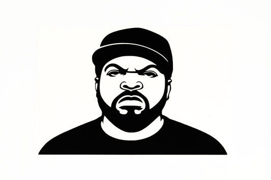 Ice Cube (O'Shea Jackson Sr) Rapper Car Sticker Bumper Vinyl Decal #2 - klmarket.uk