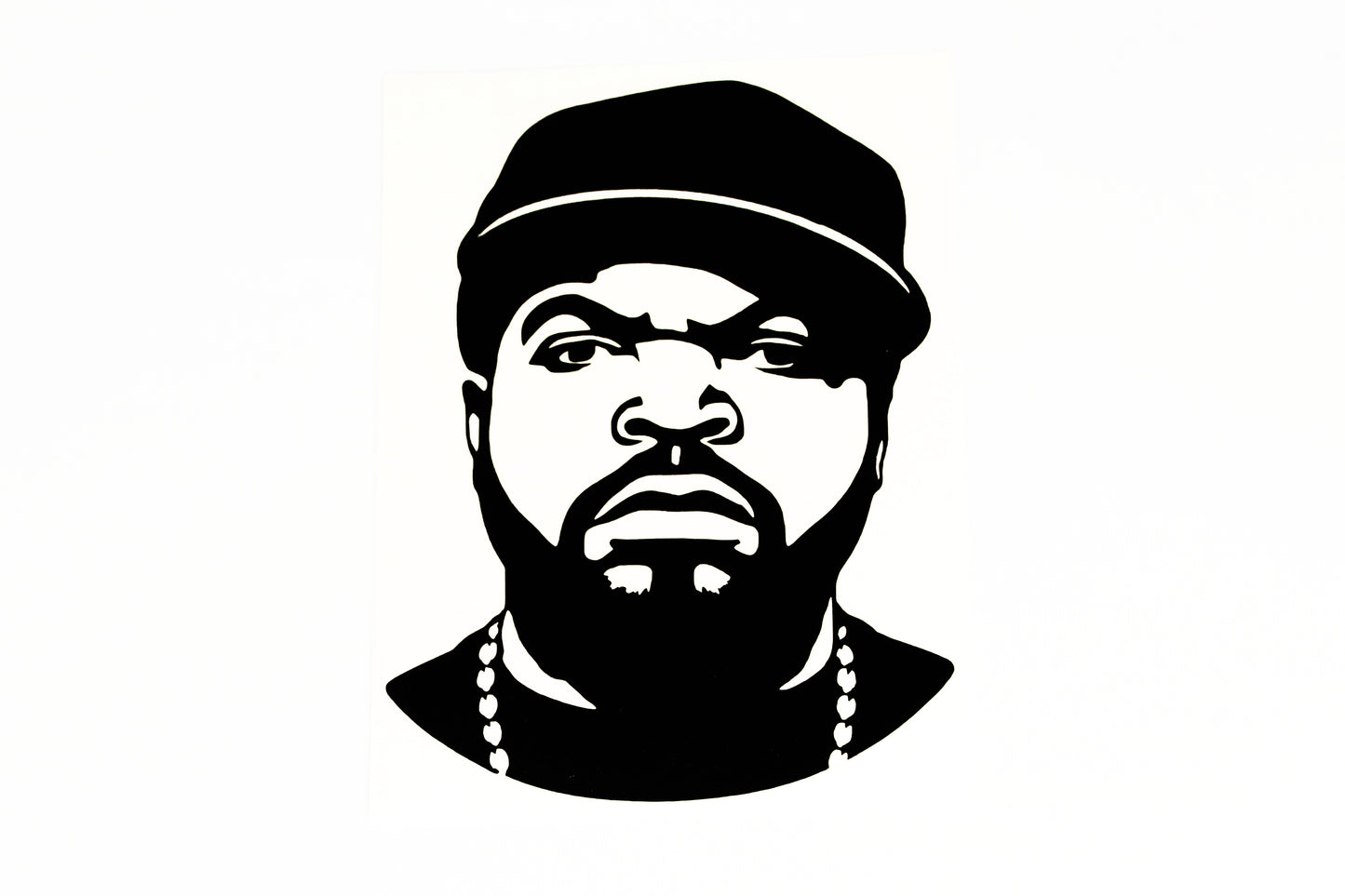 Ice Cube (O'Shea Jackson Sr) Rapper Car Sticker Bumper Vinyl Decal #3 - klmarket.uk
