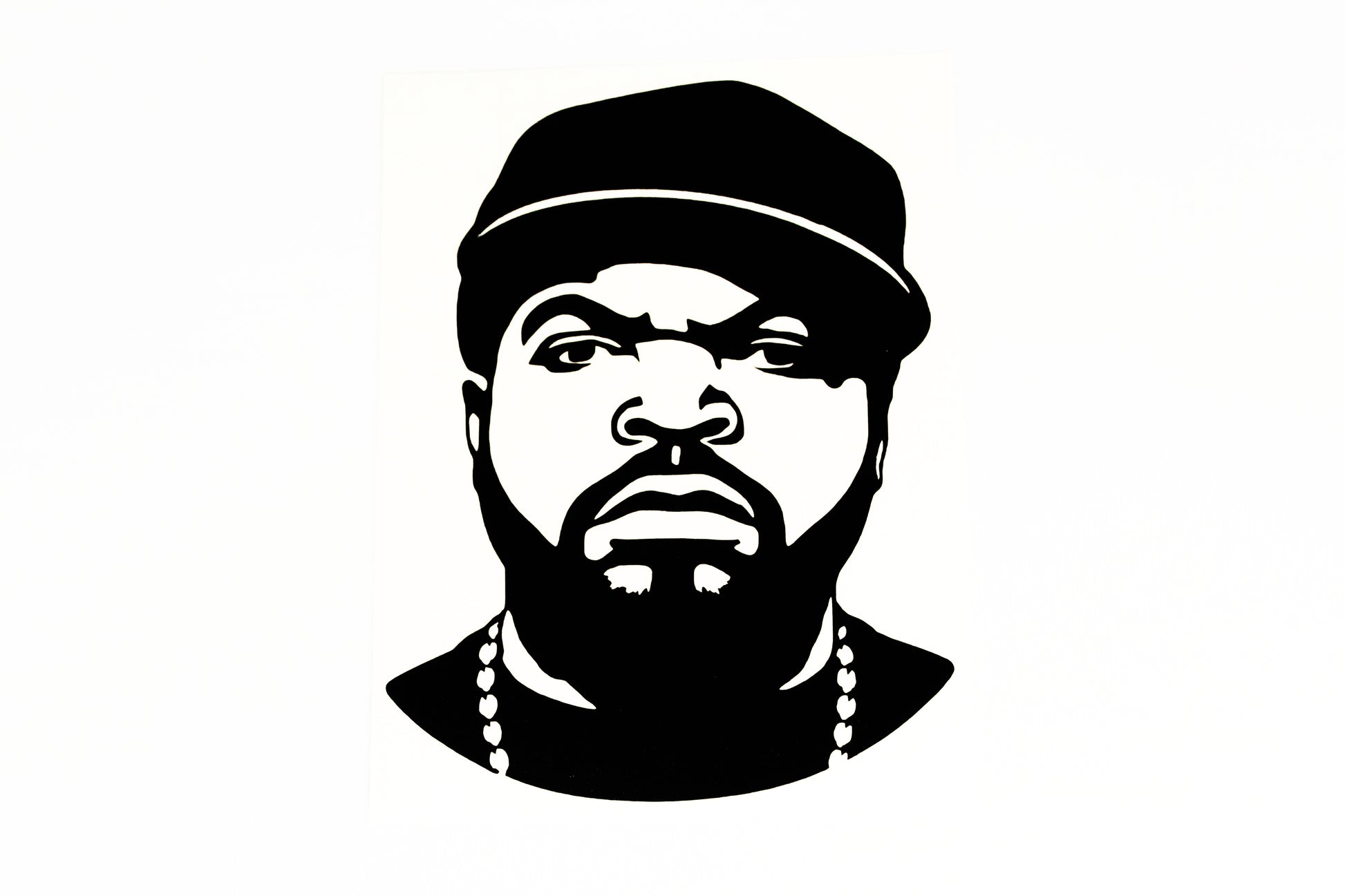 Ice Cube (O'Shea Jackson Sr) Rapper Car Sticker Bumper Vinyl Decal #3 - klmarket.uk