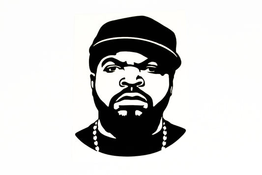 Ice Cube (O'Shea Jackson Sr) Rapper Car Sticker Bumper Vinyl Decal #3 - klmarket.uk