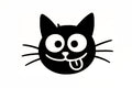 Funny Cat Face Car Sticker - Bumper Window Wall Laptop Vinyl Decal - klmarket.uk