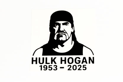 Hulk Hogan Silhouette Wall Laptop Car Bumper Sticker Vinyl Decal - klmarket.uk