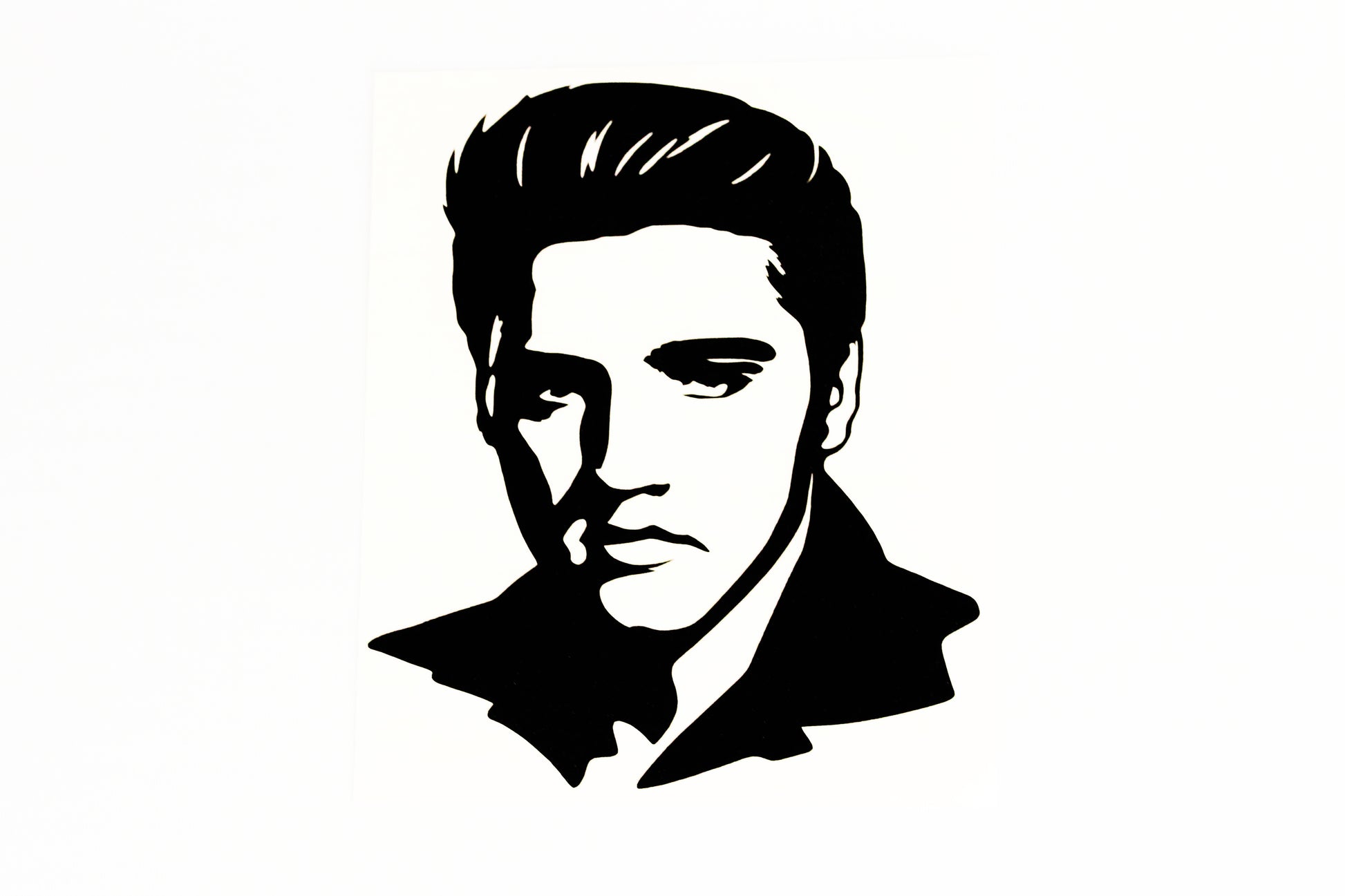 Elvis The King Of Rock N Roll Wall Car Bumper Sticker Vinyl Decal #2 - klmarket.uk