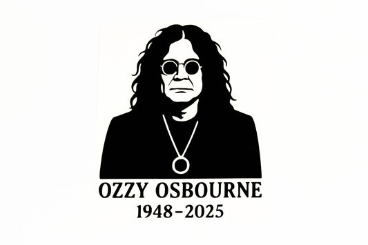 Rock Star Ozzy Osbourne Wall Laptop Sticker Car Bumper Vinyl Decal - klmarket.uk