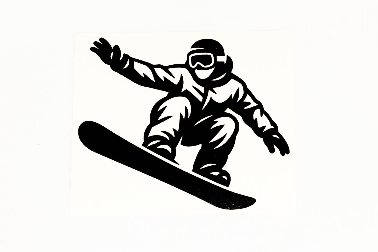 Snowboard Snowboarding Silhouette Car Wall Sticker Bumper Window Vinyl Decal #3 - klmarket.uk
