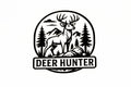 Deer Hunter Bumper Sticker Hunting Car Van Wall Vinyl Decal #2 - klmarket.uk