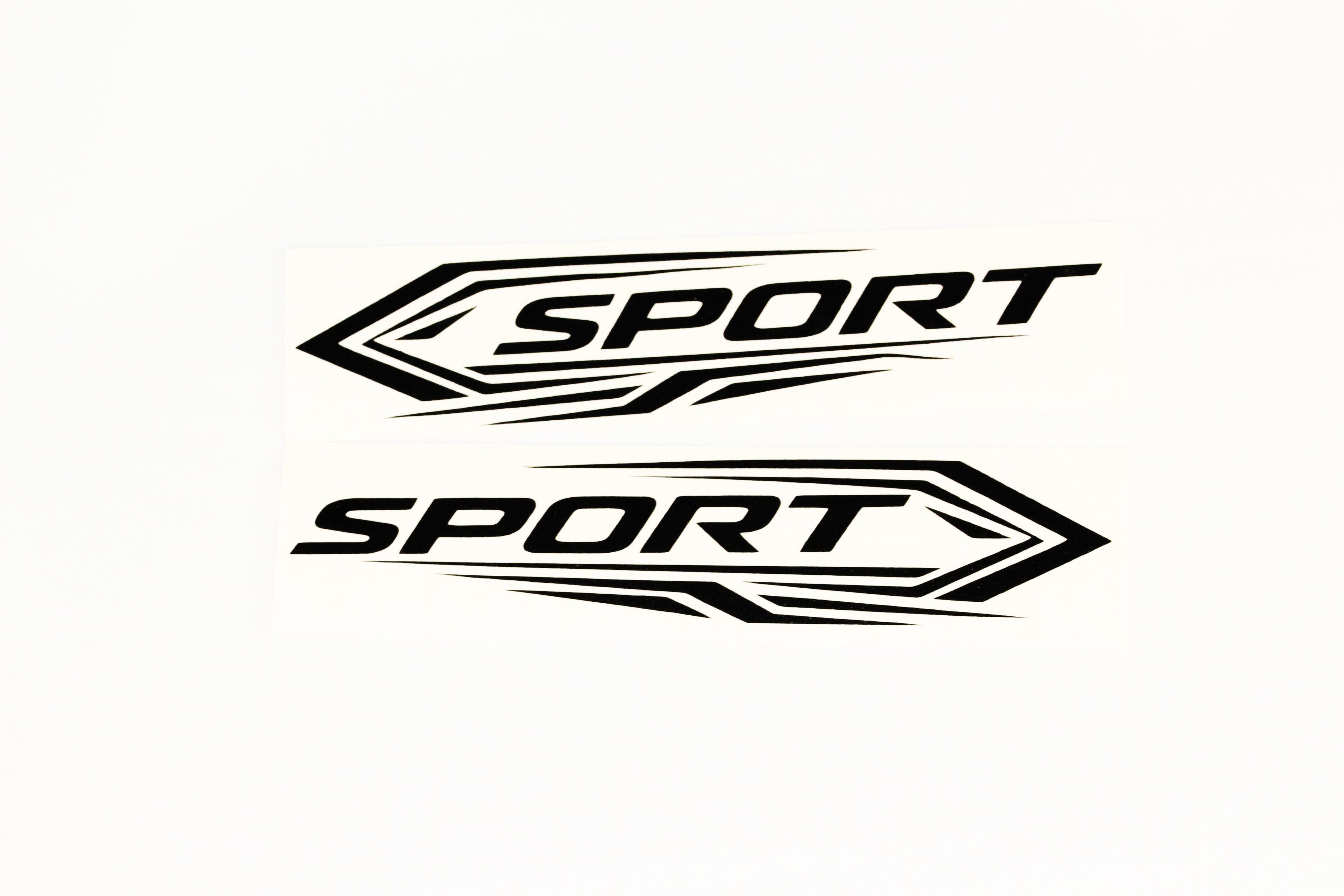 2x SPORT Mirror Strips Stickers Door Handle Bumper Window Vinyl Decals - klmarket.uk