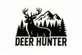 Deer Hunter Bumper Sticker Hunting Car Van Wall Vinyl Decal #3 - klmarket.uk
