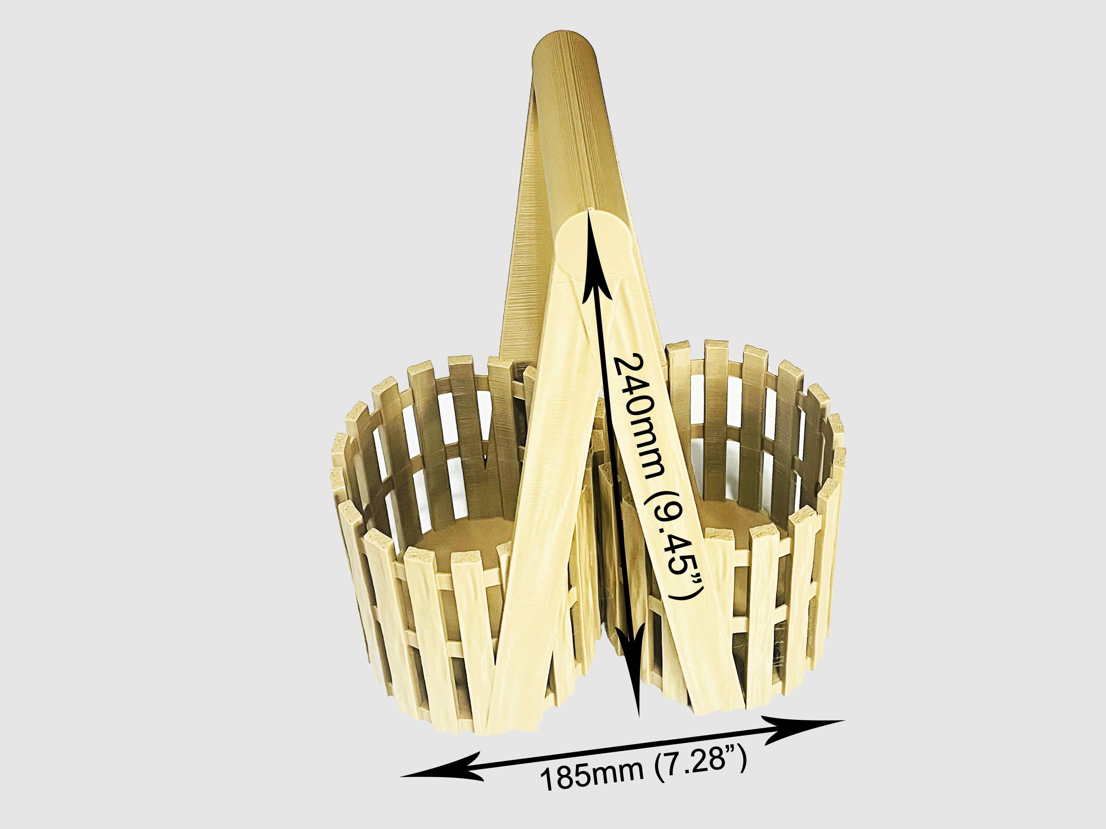2 Slot Milk Bottle Doorstep Crate For Classic Glass Pint Bottles #2 - klmarket.uk