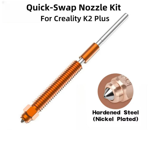 0.4mm Nozzle For Creality K2 Plus / Hi Quick Swap Unicorn Nozzle