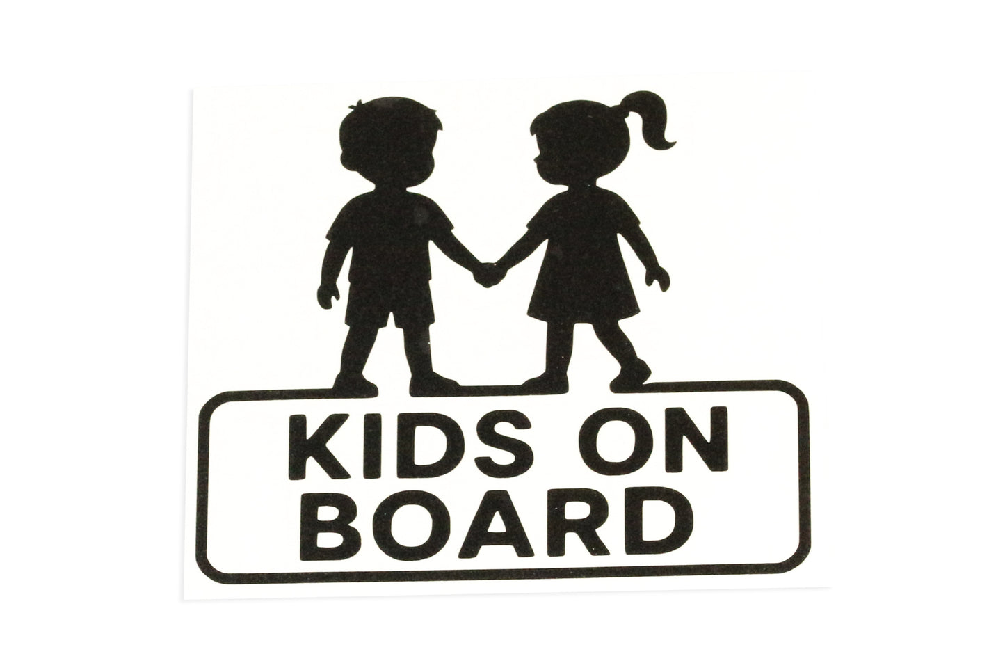 Kids On Board Double Trouble Bumper Sticker Decal Twins Kids Brother Sister - klmarket.uk