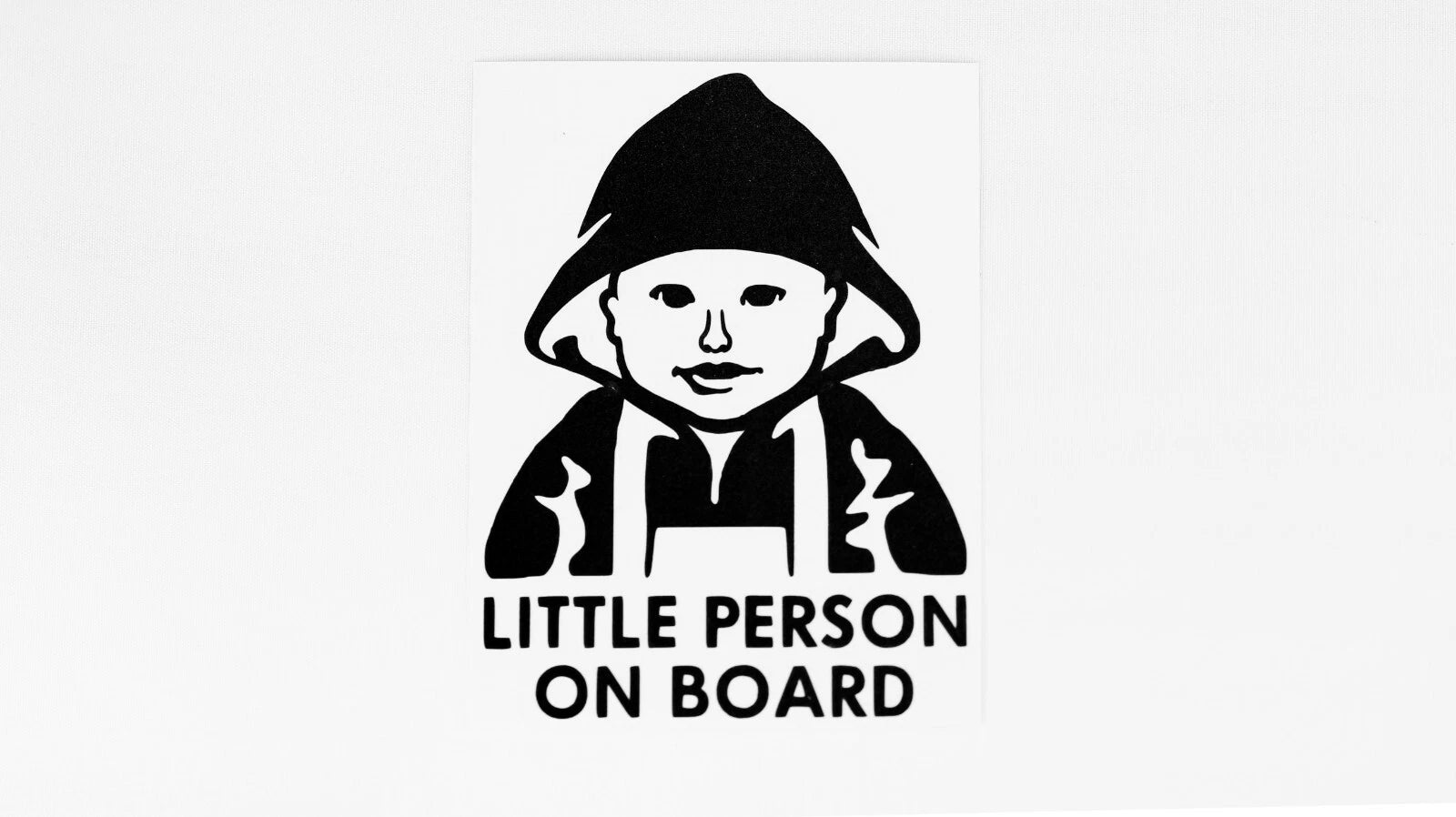 Little Person On Board Bumper Sticker - klmarket.uk