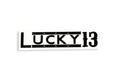 Lucky 13 Bumper Sticker Small Window Vinyl Decal - klmarket.uk