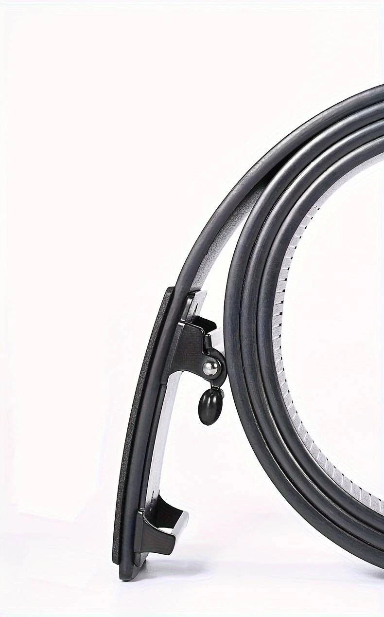 Men's PU Leather Belt Fashion Modern Black Colour #004 - klmarket.uk