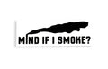 Mind If I Smoke Diesel Car Bumper Sticker SMALL Vinyl Decal  - klmarket.uk