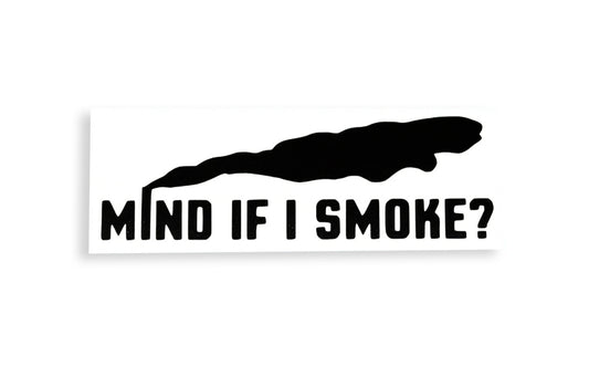 Mind If I Smoke Diesel Car Bumper Sticker SMALL Vinyl Decal  - klmarket.uk