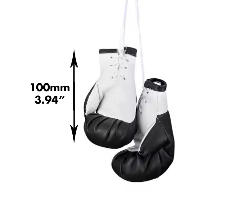 Small Boxing Gloves Car Interior Mirror Ornament Accessories - klmarket.uk