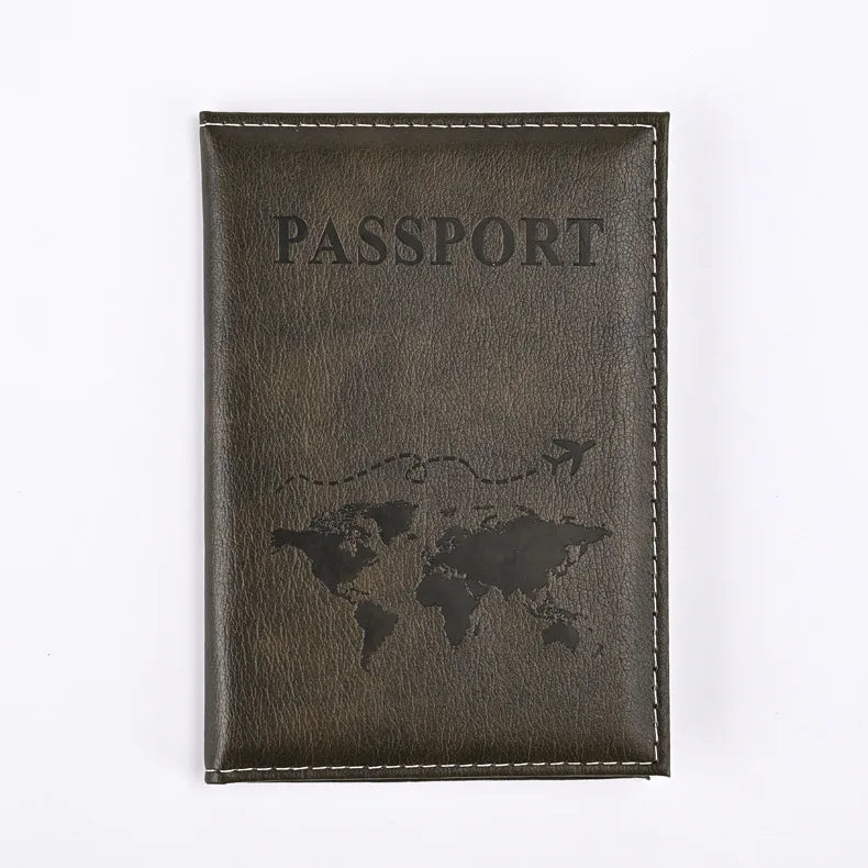 Passport Cover Holder Travel Case Protector #2 - klmarket.uk