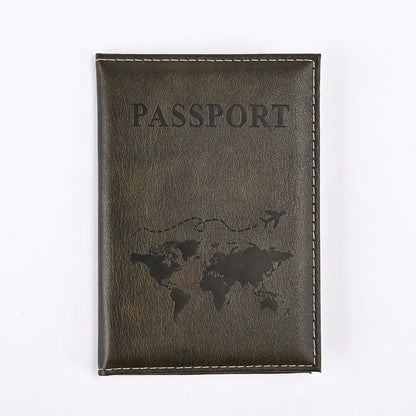 Passport Cover Holder Travel Case Protector #2 - klmarket.uk