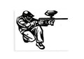 Paintball Player Man Silhouette Car Sticker Bumper Window Vinyl Decal - klmarket.uk