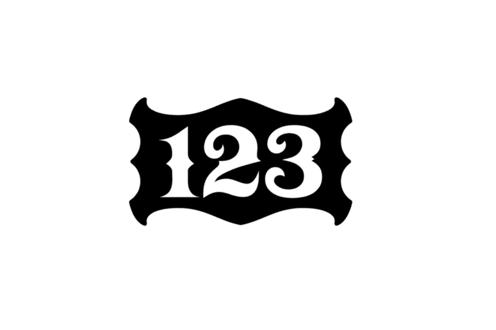 Personalised Door Number Sticker Easy to apply to Home, Office, Apartment Door - klmarket.uk