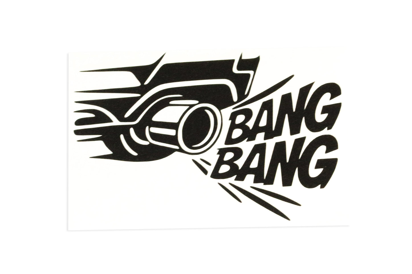 Pop And Bang Loud Exhaust Car Bumper Window Sticker Vinyl Decal #1 - klmarket.uk