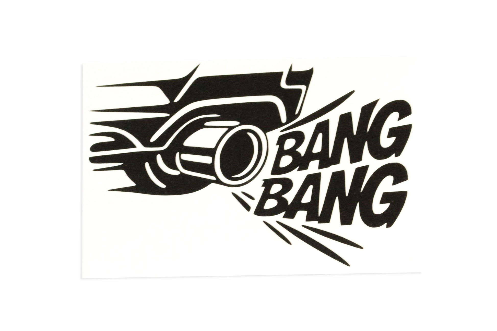 Pop And Bang Loud Exhaust Car Bumper Window Sticker Vinyl Decal #1 - klmarket.uk