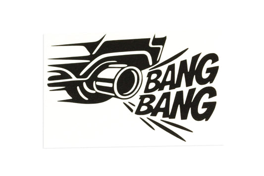 Pop And Bang Loud Exhaust Car Bumper Window Sticker Vinyl Decal #1 - klmarket.uk