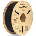 Rapid PLA+ BLACK 1.75mm 1kg FDM 3D Printer Filament ELEGOO Black - klmarket.uk