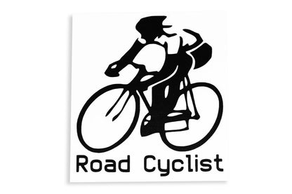 Road Cyclist Bumper Sticker Vinyl Decal Car Van Tailgate Adhesive - klmarket.uk