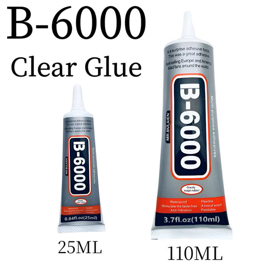 B6000 for PLA PETG 3D Prints Multi-Purpose Clear Strong Glue With Great Adhesion