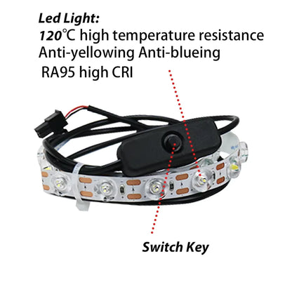 LED Strip For Bambu Lab A1 Upgrade 3D Printer Parts