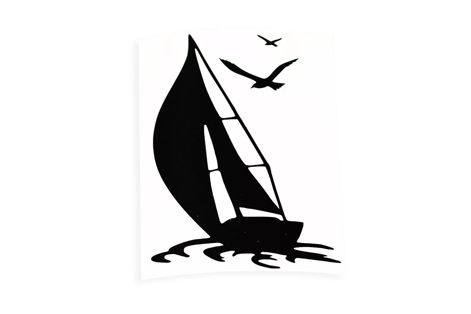 Sailing Yacht Boat Car Van Bumper Sticker Tailgate Window Trailer Vinyl Decal - klmarket.uk