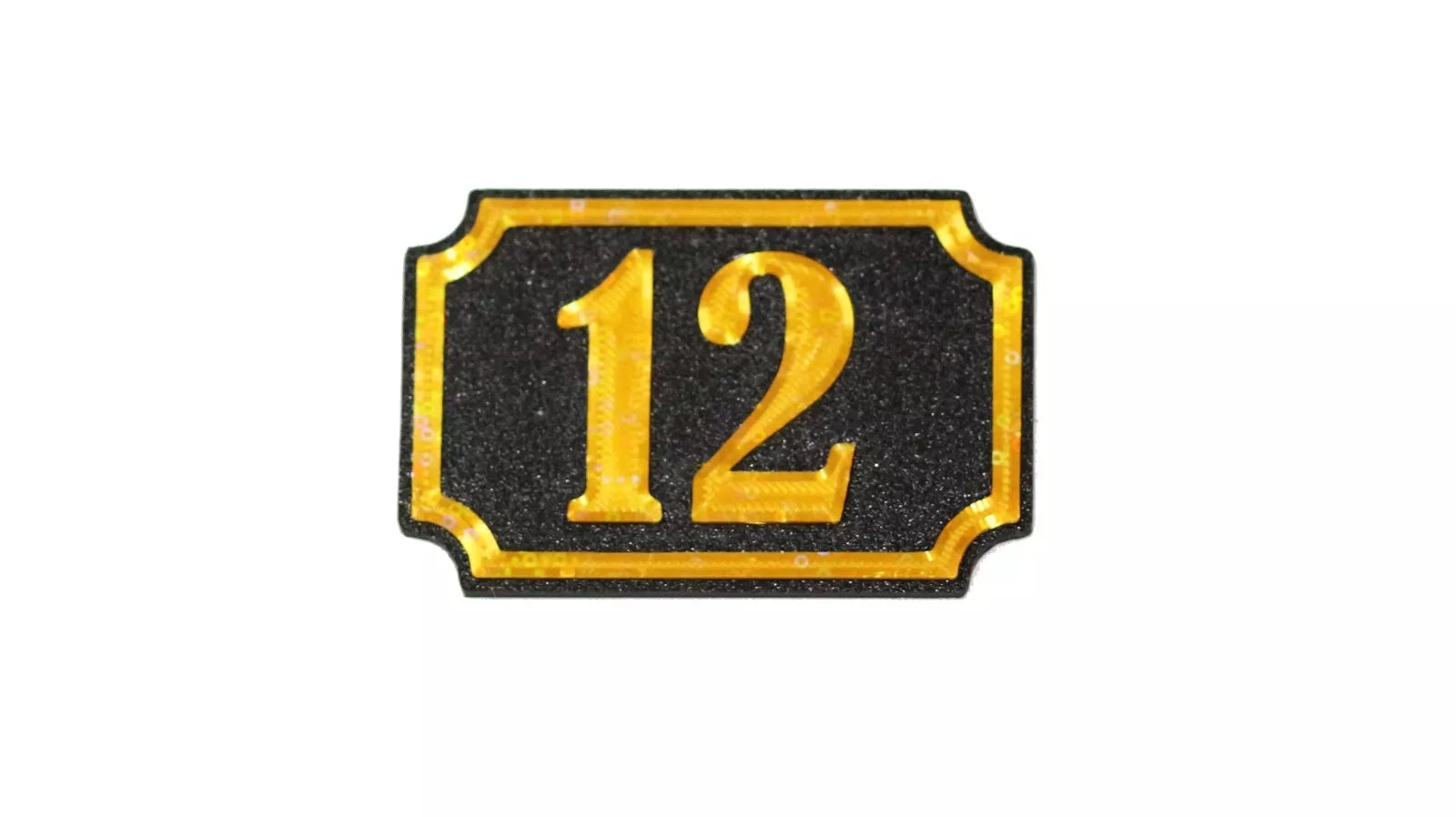 Self Adhesive Door Number 12 For Home, Office, Apartment Door - klmarket.uk