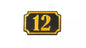 Self Adhesive Door Number 12 For Home, Office, Apartment Door - klmarket.uk