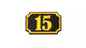 Self Adhesive Door Number 15 For Home, Office, Apartment Door - klmarket.uk