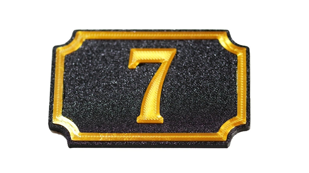 Self Adhesive Door Number 7 For Home, Office, Apartment Door - klmarket.uk