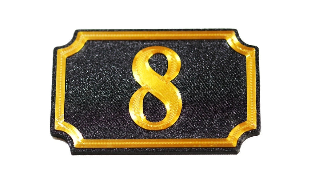 Self Adhesive Door Number 8 For Home, Office, Apartment Door - klmarket.uk