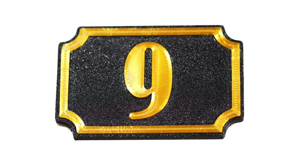 Self Adhesive Door Number 9 For Home, Office, Apartment Door - klmarket.uk