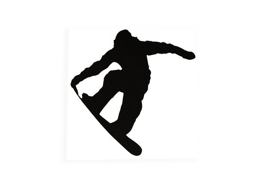 Snowboard Silhouette Snowboarding Car Bumper Sticker Window Wall Vinyl Decal #1 - klmarket.uk